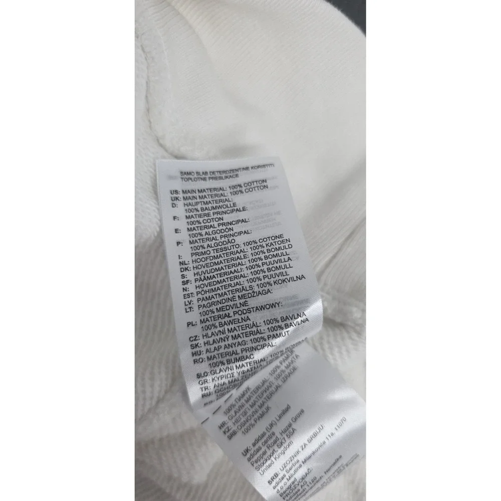 Adidas R.Y.V. Hoodie Men L Core White Black FS Oth Hoody Hoodie Pullover Gym‎